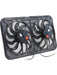 Maradyne Dual Fan 2 x 12In 12V 225 Watt 3100Cfm 26.6Amps A11-1048 Fans MARADYNE - Micks Gone Bush