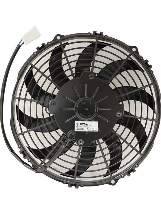 Spal Fan 12V 10In Skew Blade Puller 1360 M3/H 8.7 Amps A11-8052 Fans SPAL Automotive - Micks Gone Bush