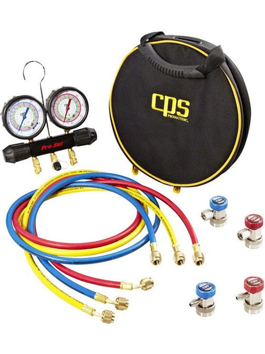 CPS Manifold & Hose Set Cps Dual R134A R1234Yf Refrigerant A18-5062 Others CPS - Micks Gone Bush