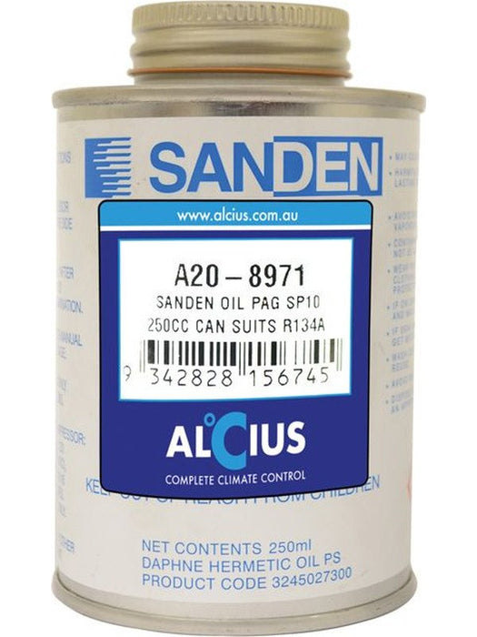 Sanden Oil Pag Sp10 250Cc Can Fits R134A A20-8971 Compressor Oils Sanden - Micks Gone Bush