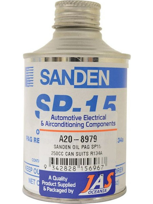 Sanden Oil Pag Sp15 250Cc Can Fits R134A A20-8979 Compressor Oils Sanden - Micks Gone Bush