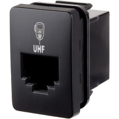Narva OE Style Push Button Switch UHF Radio Symbol 12V Blue Illumination Part No. 63303BL SWITCH NARVA - Micks Gone Bush