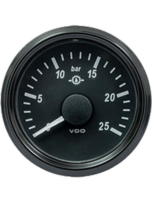 VDO 12/24V Pressure Gauge 52mm 25 Bar 184Ohms A2C3833460030 Others VDO - Micks Gone Bush