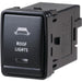 Thunder OE Style Push Button Switch Roof Light 12V 3A Part No. TDR11102 SWITCH THUNDER - Micks Gone Bush