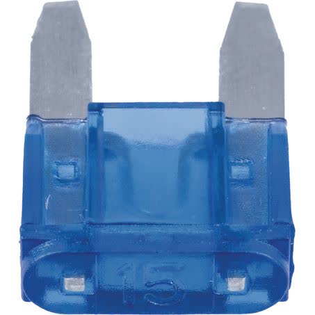 OEX Mini Blade Fuse 15A Blue Pack Of 100 - ACX1654 FUSE OEX - Micks Gone Bush