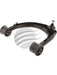 Aunger Control Arm Upper LH Side For Toyota Landcruiser UZJ200R VDJ200 ACA006L Aunger - Micks Gone Bush