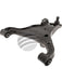Aunger Control Arm Lower LH For Nissan Navara D40 2008-2015 Thai Built ACA077L Aunger - Micks Gone Bush