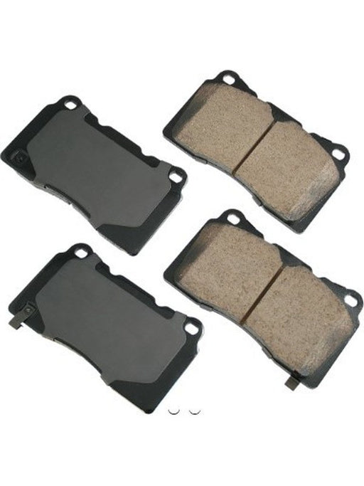 Akebono Brake Pads ProACT Ultra Premium ACT1001 Brake Pads Akebono Brake Corporation - Micks Gone Bush