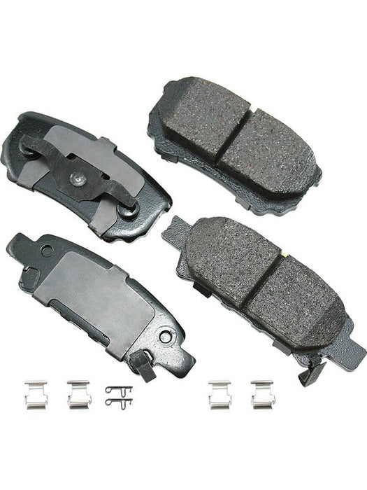 Akebono PROACT Ultra-Premium Brake Pads Rear For Chrysler 200 11-14 ACT1037A Akebono Brake Corporation - Micks Gone Bush