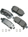 Akebono PROACT Ultra-Premium Brake Pads Rear For Chrysler 200 11-14 ACT1037A Akebono Brake Corporation - Micks Gone Bush