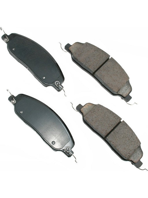 Akebono Brake Pads ProACT Front For Ford 2005-2014 Set of 4 ACT1081 Akebono Brake Corporation - Micks Gone Bush