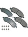Akebono Brake Pads ProACT Front For Dodge Chrysler Mitsubishi 2006-18 Set of 4 ACT1084A Akebono Brake Corporation - Micks Gone Bush
