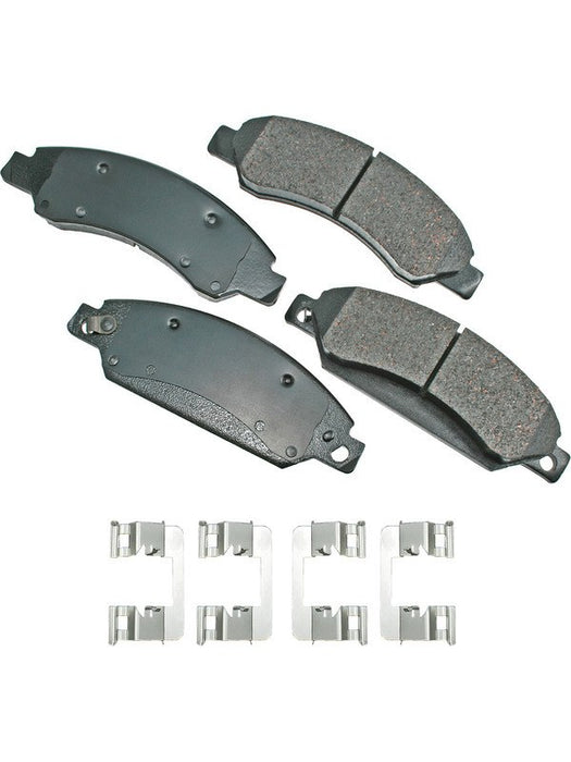 Akebono Brake Pads ProACT Front For Cadillac Chevrolet GMC 05-2007 Set of 4 ACT1092 Akebono Brake Corporation - Micks Gone Bush