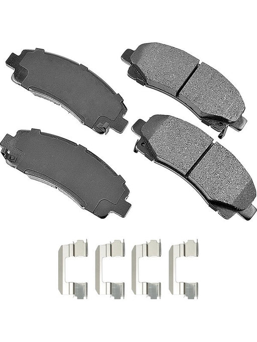 Akebono Brake ProACT Ultra-Premium Brake Pads - Front ACT1102 Akebono Brake Corporation - Micks Gone Bush