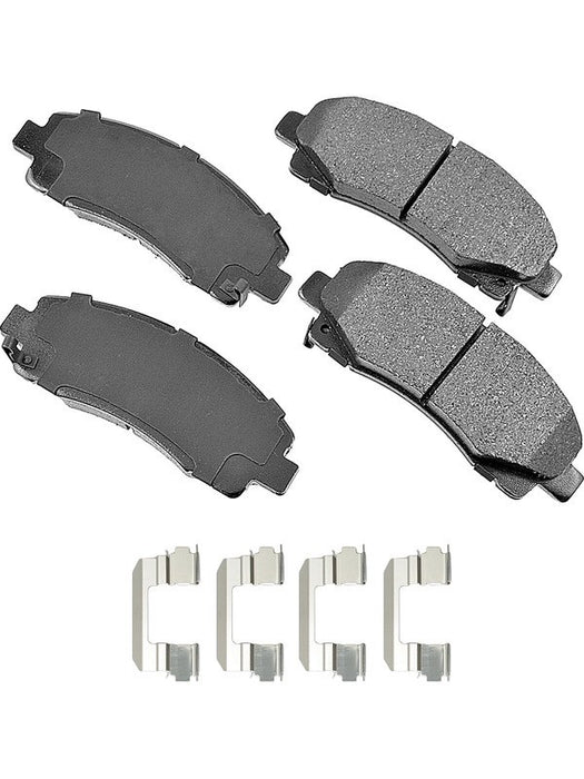Akebono Brake ProACT Ultra-Premium Brake Pads - Front ACT1102 Akebono Brake Corporation - Micks Gone Bush