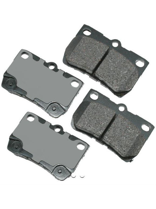 Akebono ProAct Ultra-Premium Ceramic Rear Disc Brake Pad Set ACT1113 Akebono Brake Corporation - Micks Gone Bush