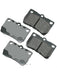 Akebono ProAct Ultra-Premium Ceramic Rear Disc Brake Pad Set ACT1113 Akebono Brake Corporation - Micks Gone Bush