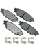 Akebono Brake Corporation Premium Ceramic Brake Pads Rear ACT1114A Akebono Brake Corporation - Micks Gone Bush