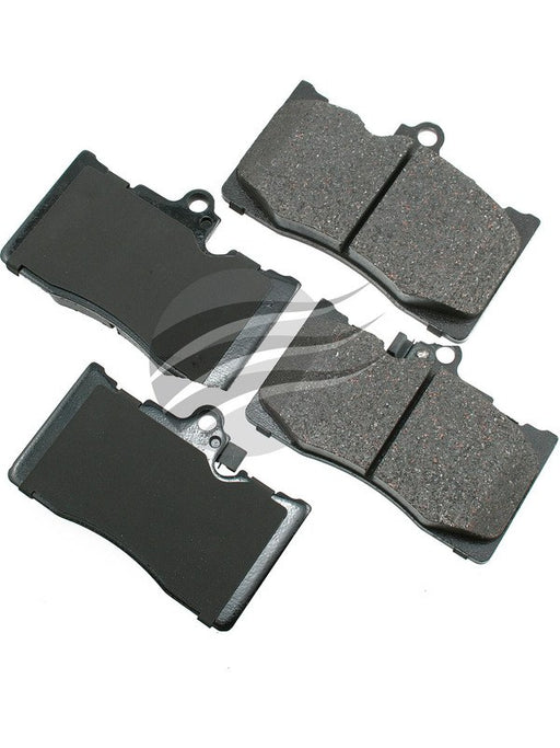 Akebono ProAct Ultra-Premium Ceramic Front Disc Brake Pad Set ACT1118 Akebono Brake Corporation - Micks Gone Bush