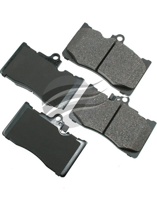 Akebono ProAct Ultra-Premium Ceramic Front Disc Brake Pad Set ACT1118 Akebono Brake Corporation - Micks Gone Bush