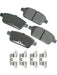 Akebono Brake Pads ProACT Rear For Ford Lincoln Mercury Mazda 06-2013 Set of 4 ACT1161 Akebono Brake Corporation - Micks Gone Bush