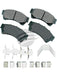 Akebono ProAct Ultra-Premium Ceramic Front Disc Brake Pad Set ACT1164 Akebono Brake Corporation - Micks Gone Bush