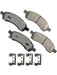 Akebono Brake Buick Enclave For Chevrolet Traverse 17-09 G ACT1169A Akebono Brake Corporation - Micks Gone Bush