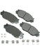 Akebono Premium Ceramic Brake Pads ACT1178A Akebono Brake Corporation - Micks Gone Bush