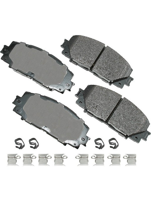 Akebono Brake Pads ProACT Front Lexus / Toyota / Scion 2007-19 ACT1184A Brake Pads Akebono Brake Corporation - Micks Gone Bush