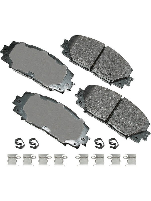Akebono Brake Pads ProACT Front Lexus / Toyota / Scion 2007-19 ACT1184A Brake Pads Akebono Brake Corporation - Micks Gone Bush