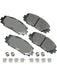 Akebono Brake Pads ProACT Front Lexus / Toyota / Scion 2007-19 ACT1184A Brake Pads Akebono Brake Corporation - Micks Gone Bush