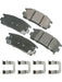 Akebono OEM ProAct Ultra-Premium Ceramic Rear Disc Brake Pad ACT1275 Brake Pads Akebono Brake Corporation - Micks Gone Bush