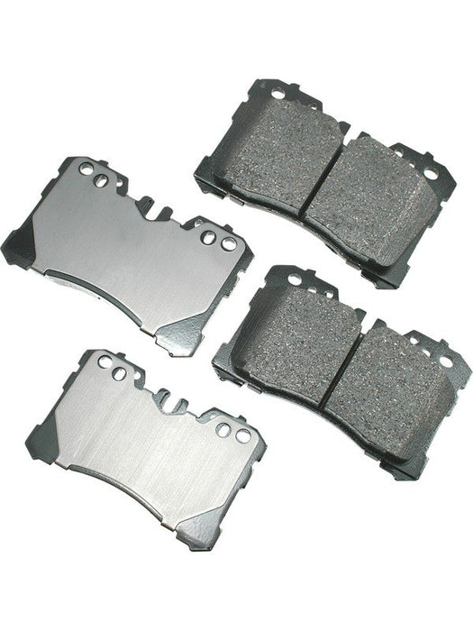 Akebono OEM ProAct Ultra-Premium Ceramic Front Disc Brake Pad ACT1282 Akebono Brake Corporation - Micks Gone Bush