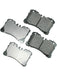Akebono OEM ProAct Ultra-Premium Ceramic Front Disc Brake Pad ACT1282 Akebono Brake Corporation - Micks Gone Bush