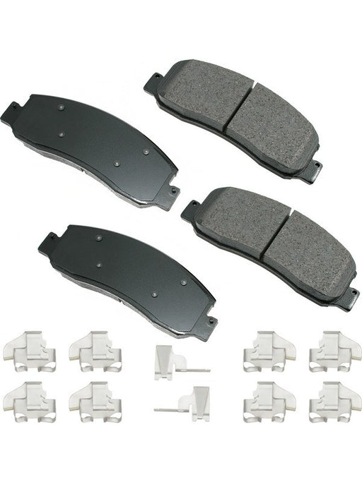 Akebono Brake Pads ProAct Front Fits Ford FS Truck 08-12 ACT1333B Brake Pads Akebono Brake Corporation - Micks Gone Bush