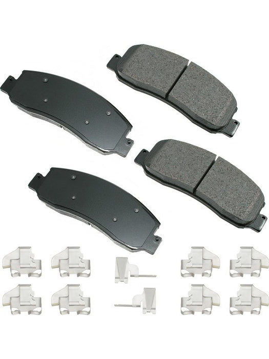 Akebono Brake Pads ProAct Front Fits Ford FS Truck 08-12 ACT1333B Brake Pads Akebono Brake Corporation - Micks Gone Bush