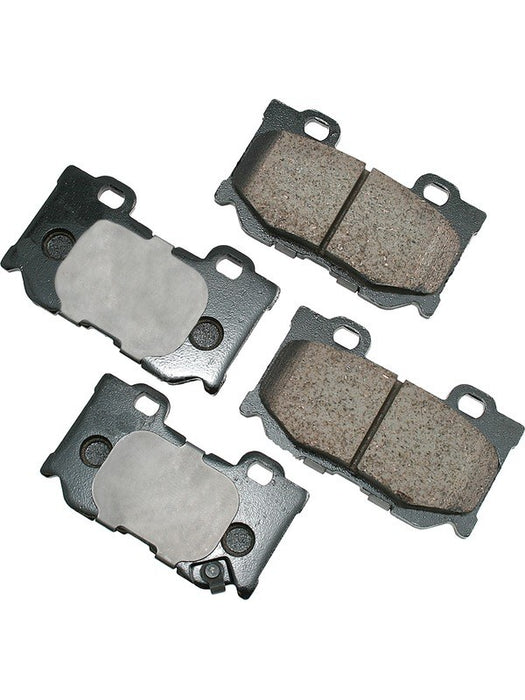 Akebono OEM ProAct Ultra-Premium Ceramic Rear Disc Brake Pad ACT1347 Akebono Brake Corporation - Micks Gone Bush