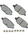 Akebono Brake Pads ProACT Rear For Ford Midsize SUV 2009-19 Set of 4 ACT1377A Akebono Brake Corporation - Micks Gone Bush