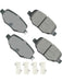 Akebono Brake Pads ProACT Rear For Ford Midsize SUV 2011-19 Set of 4 ACT1377B Akebono Brake Corporation - Micks Gone Bush