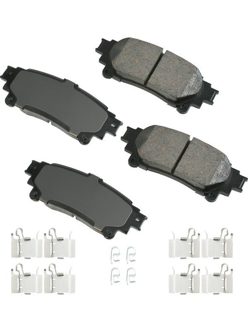 Akebono ProACT Ultra-Premium Brake Pads Rear ACT1391A Brake Pads Akebono Brake Corporation - Micks Gone Bush