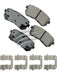 Akebono ProAct Ultra-Premium Ceramic Front Disc Brake Pad Set ACT1398 Akebono Brake Corporation - Micks Gone Bush