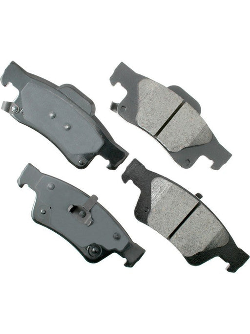 Akebono OEM ProAct Ultra-Premium Ceramic Rear Disc Brake Pad ACT1498 Brake Pads Akebono Brake Corporation - Micks Gone Bush
