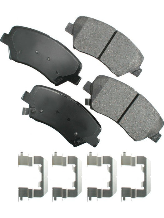 Akebono PROACT Ultra-Premium Brake Pads Front For Hyundai Azera 12-16 ACT1543 Akebono Brake Corporation - Micks Gone Bush