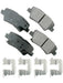 Akebono OEM ProAct Ultra-Premium Ceramic Rear Disc Brake Pad ACT1544 Akebono Brake Corporation - Micks Gone Bush