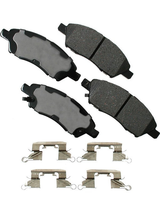 Akebono Brake Pads ProAct Front Fits Nissan Micra Versa 12-17 ACT1592 Brake Pads Akebono Brake Corporation - Micks Gone Bush