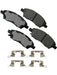 Akebono Brake Pads ProAct Front Fits Nissan Micra Versa 12-17 ACT1592 Brake Pads Akebono Brake Corporation - Micks Gone Bush