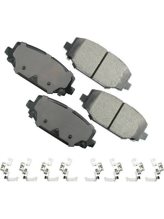 Akebono ProACT Ultra-Premium Brake Pads Rear ACT1596 Akebono Brake Corporation - Micks Gone Bush