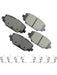 Akebono ProACT Ultra-Premium Brake Pads Rear ACT1596 Akebono Brake Corporation - Micks Gone Bush