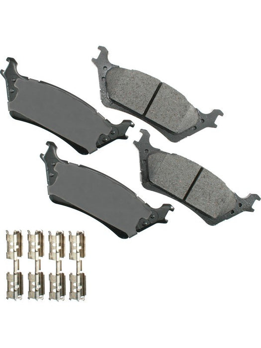 Akebono PROACT Ultra-Premium Brake Pad Rear For Ford F-150 12-17 ACT1602 Akebono Brake Corporation - Micks Gone Bush