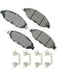 Akebono Brake Pads ProACT Front ACT1649 Akebono Brake Corporation - Micks Gone Bush